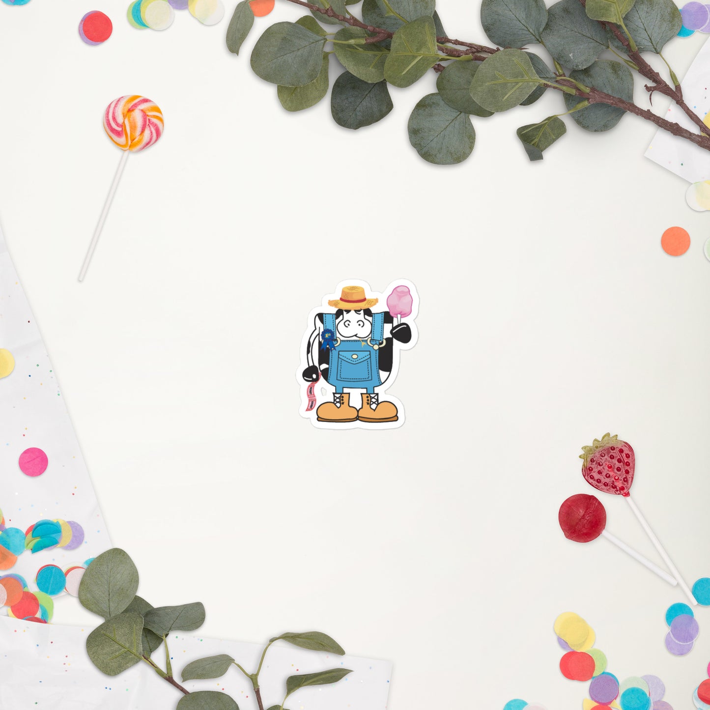 Fair Cow Stickers