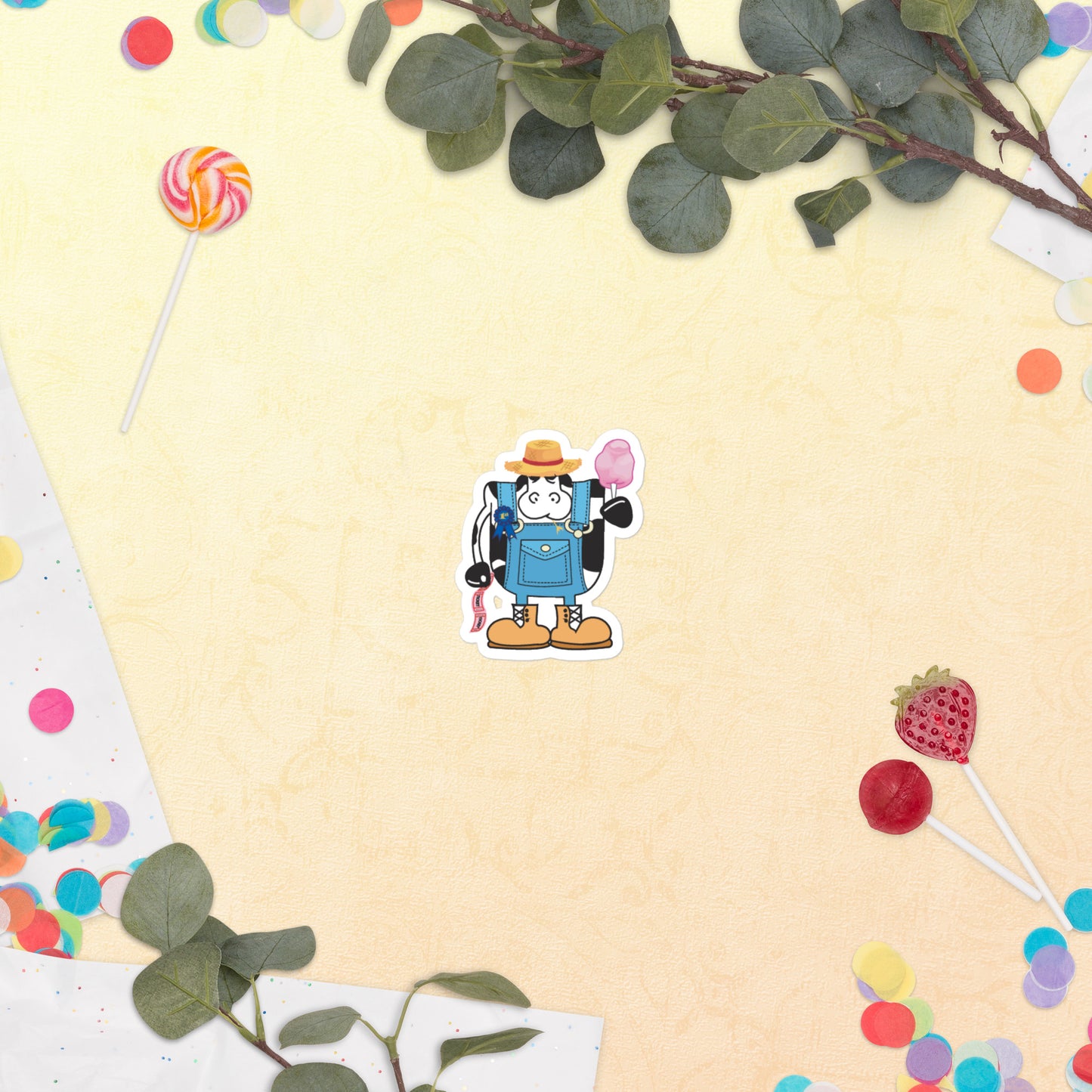 Fair Cow Stickers
