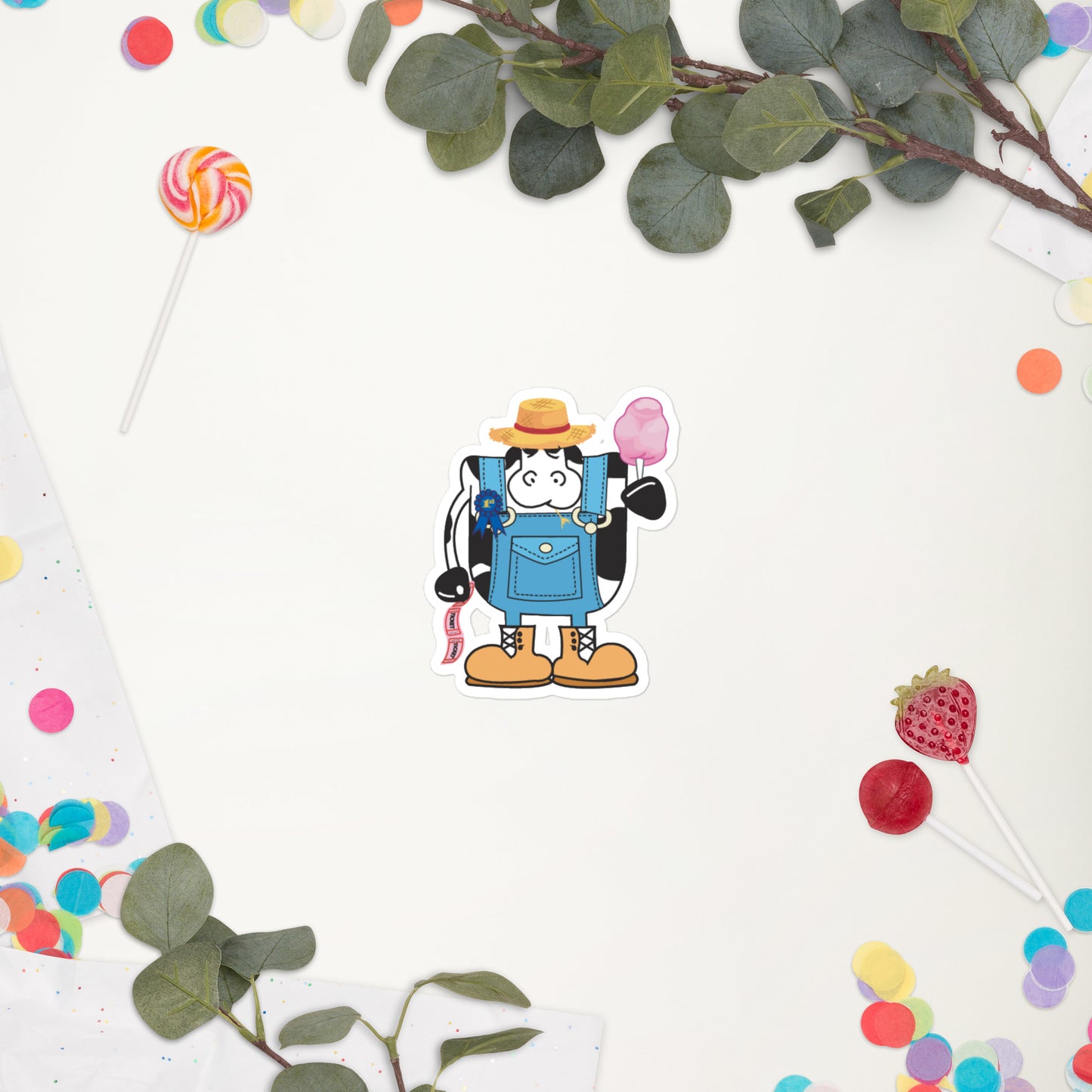 Fair Cow Stickers