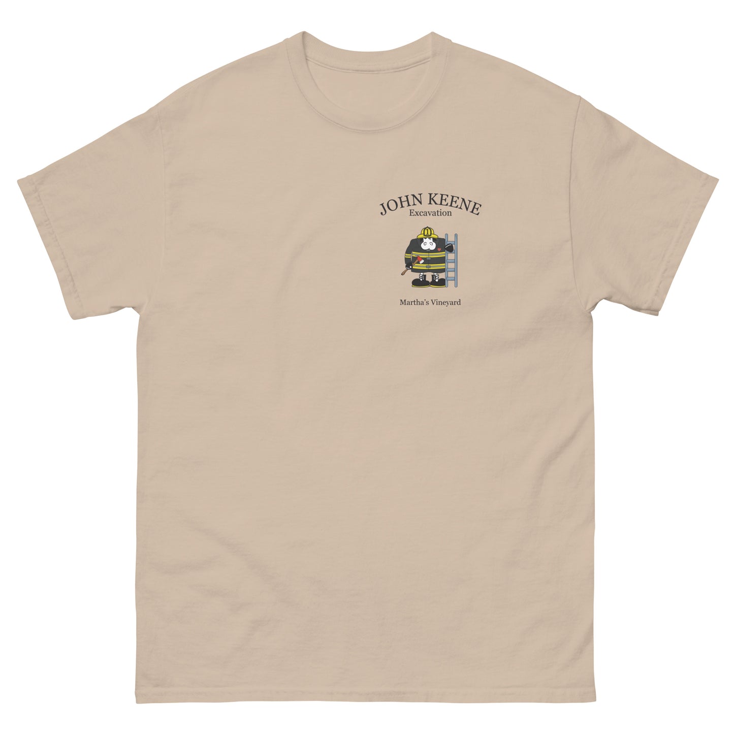 Firefighter Cow Tee