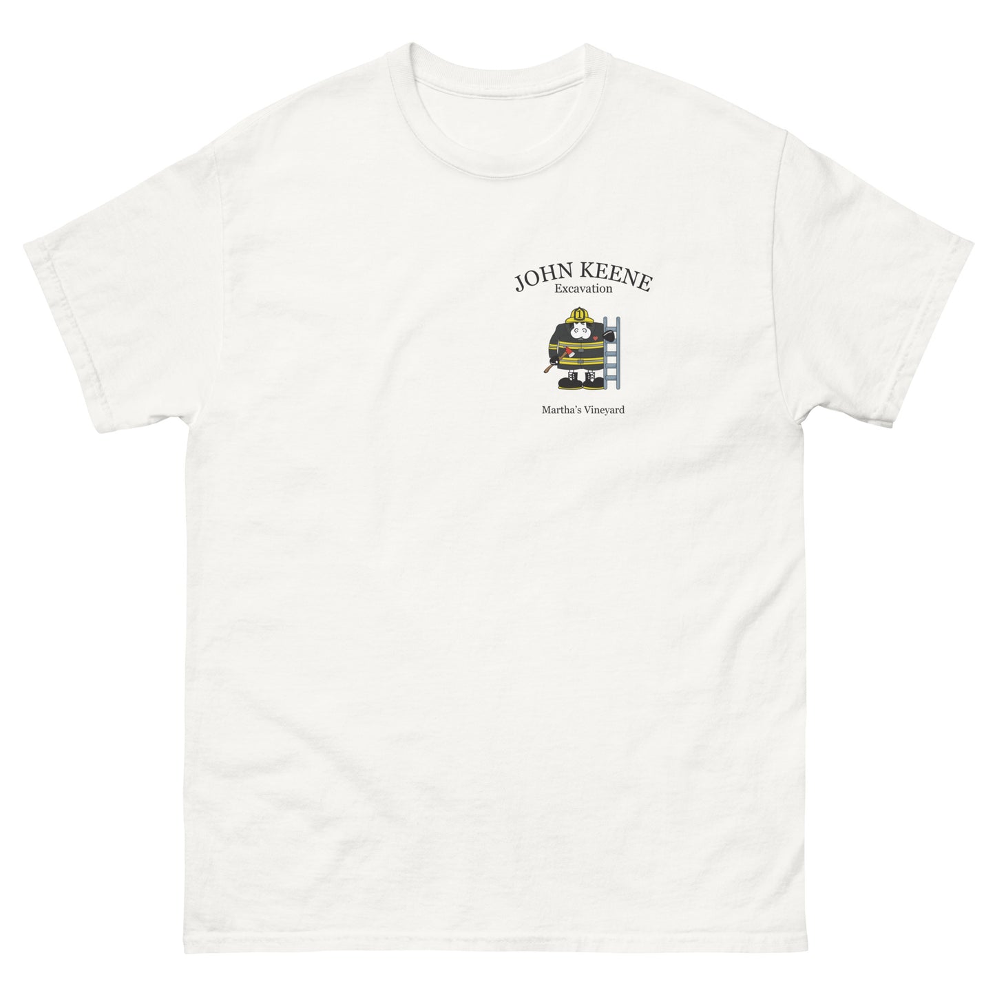Firefighter Cow Tee