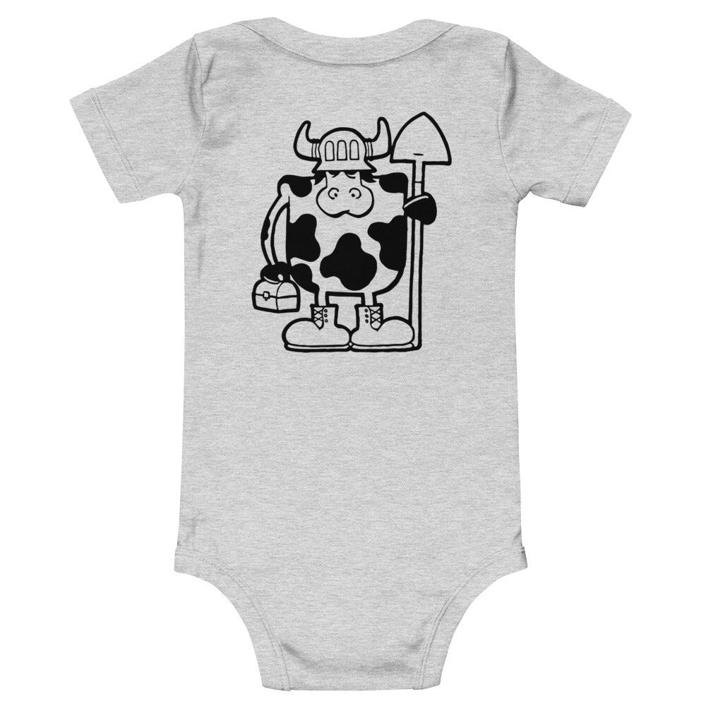 Junior Crew Onesie w/ Black Logo