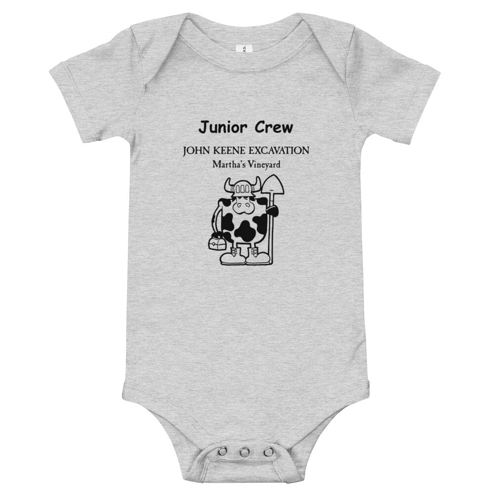 Junior Crew Onesie w/ Black Logo