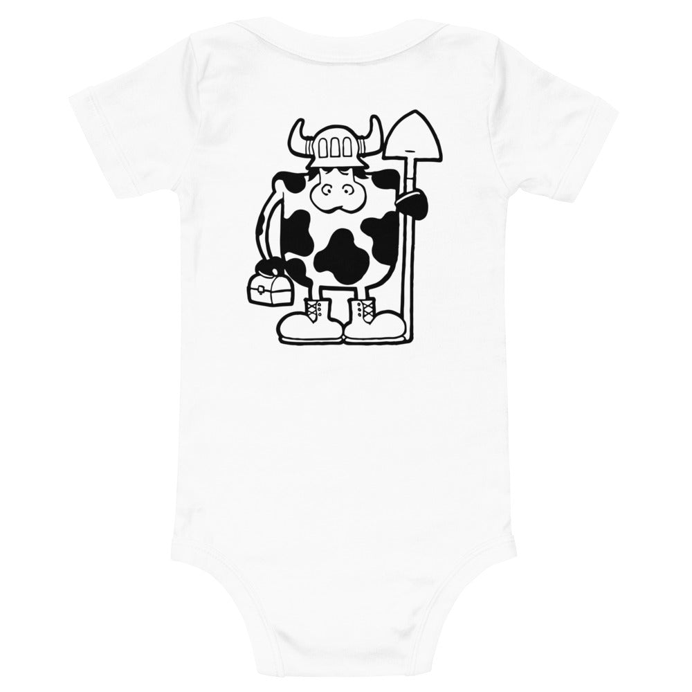 Junior Crew Onesie w/ Black Logo