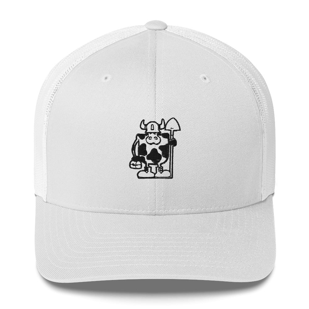 Trucker Cap - Black Stitching