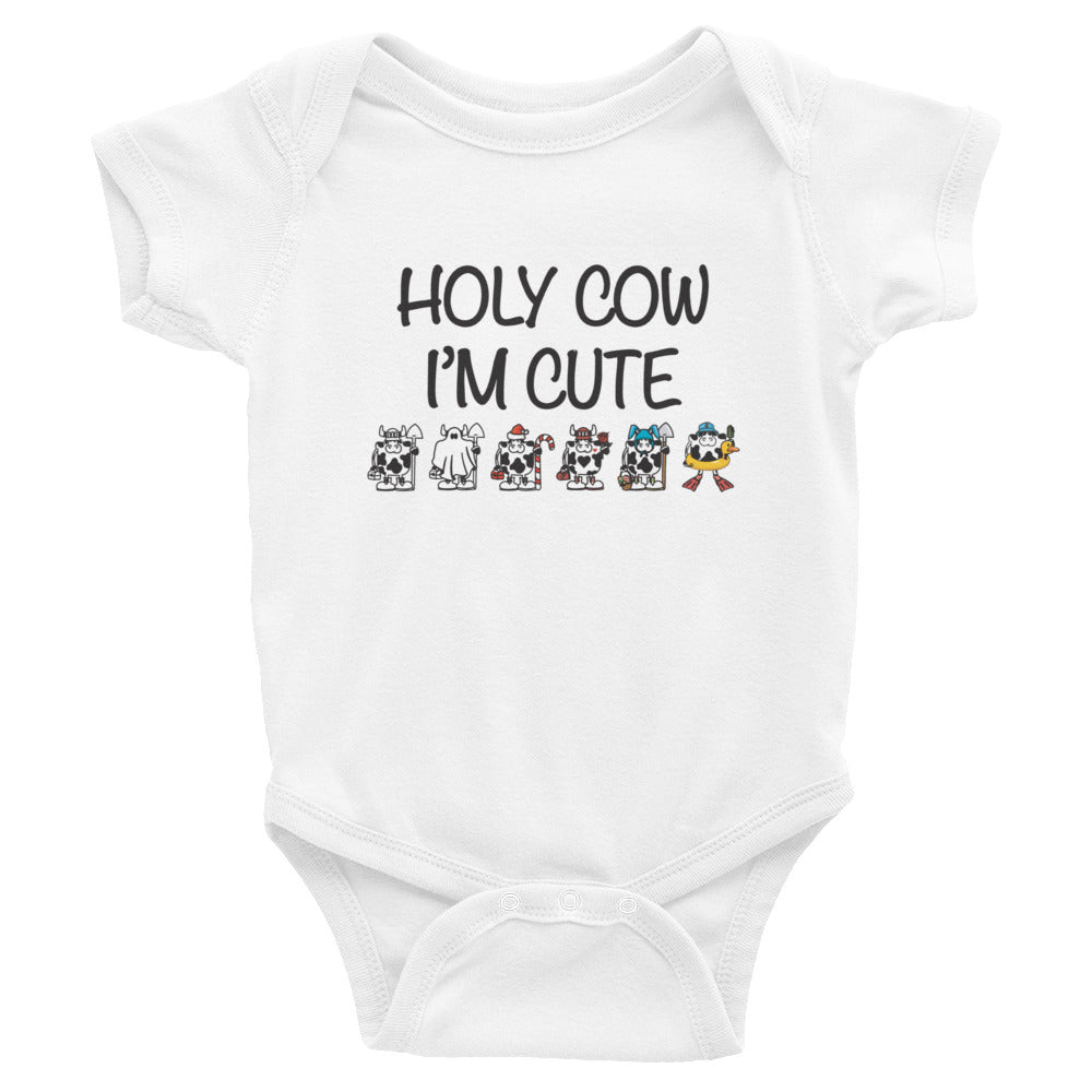 'Holy Cow' Infant Bodysuit