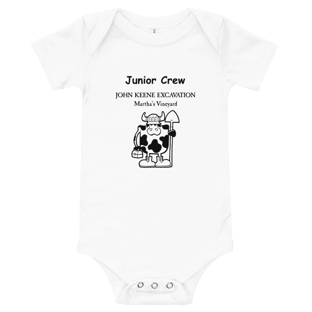 Junior Crew Onesie w/ Black Logo